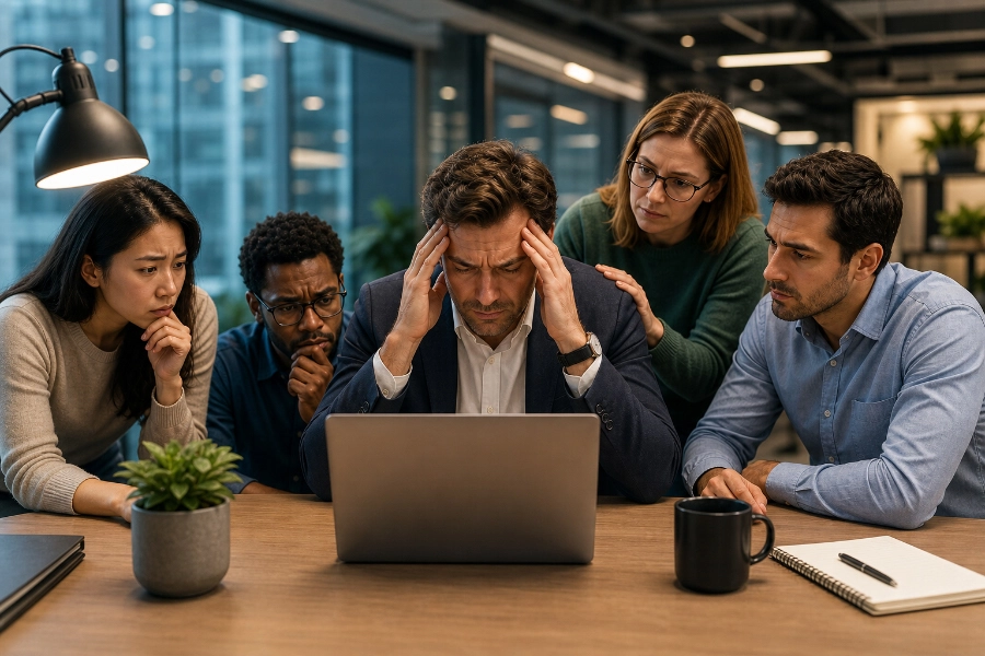 Blog banner - Manager Burnout in 2026: How to Lead AI Change Without Losing Your Team